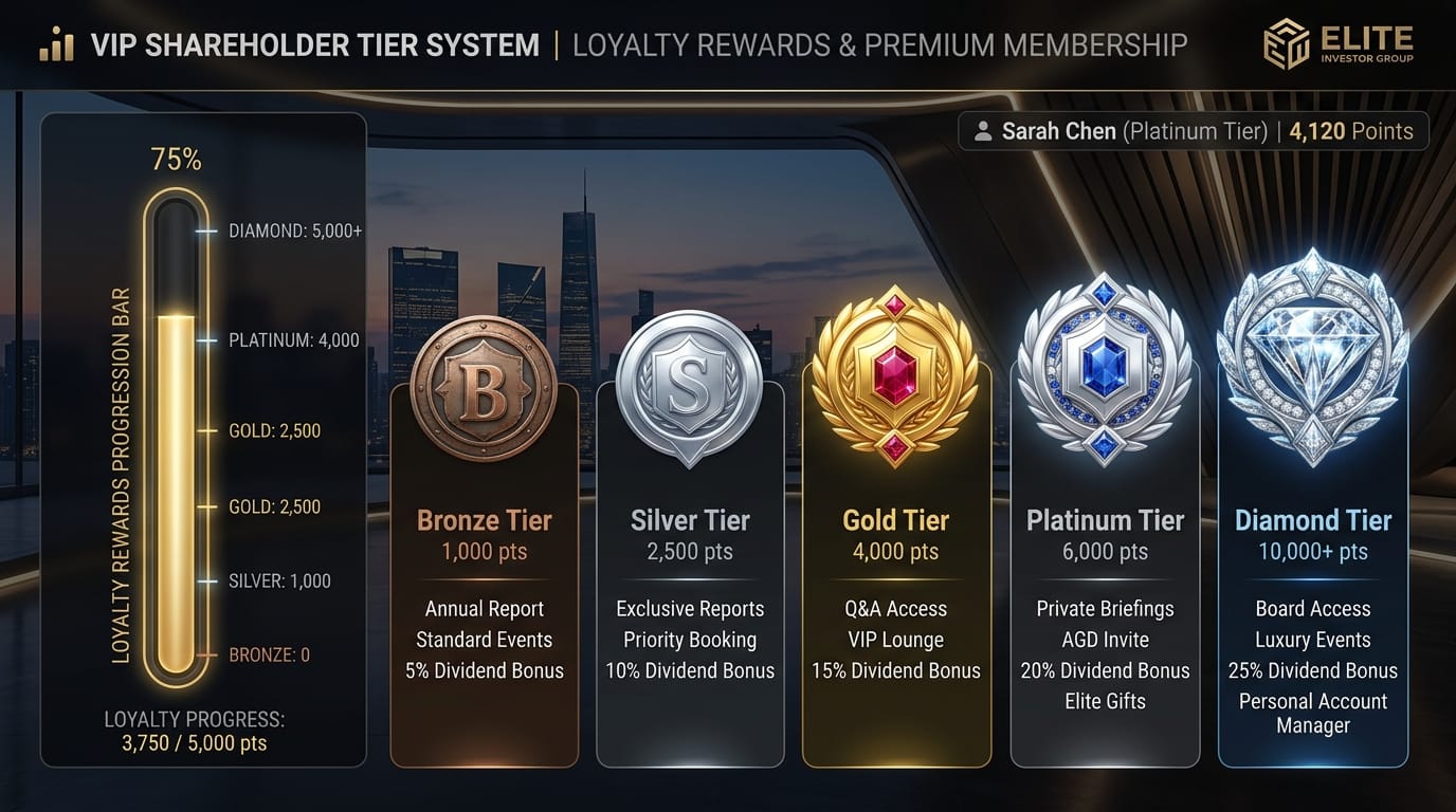 Уровни акционеров