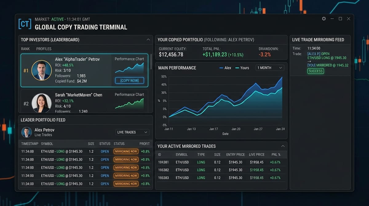 Копи-трейдинг — следи за умными деньгами и зарабатывай вместе с ними