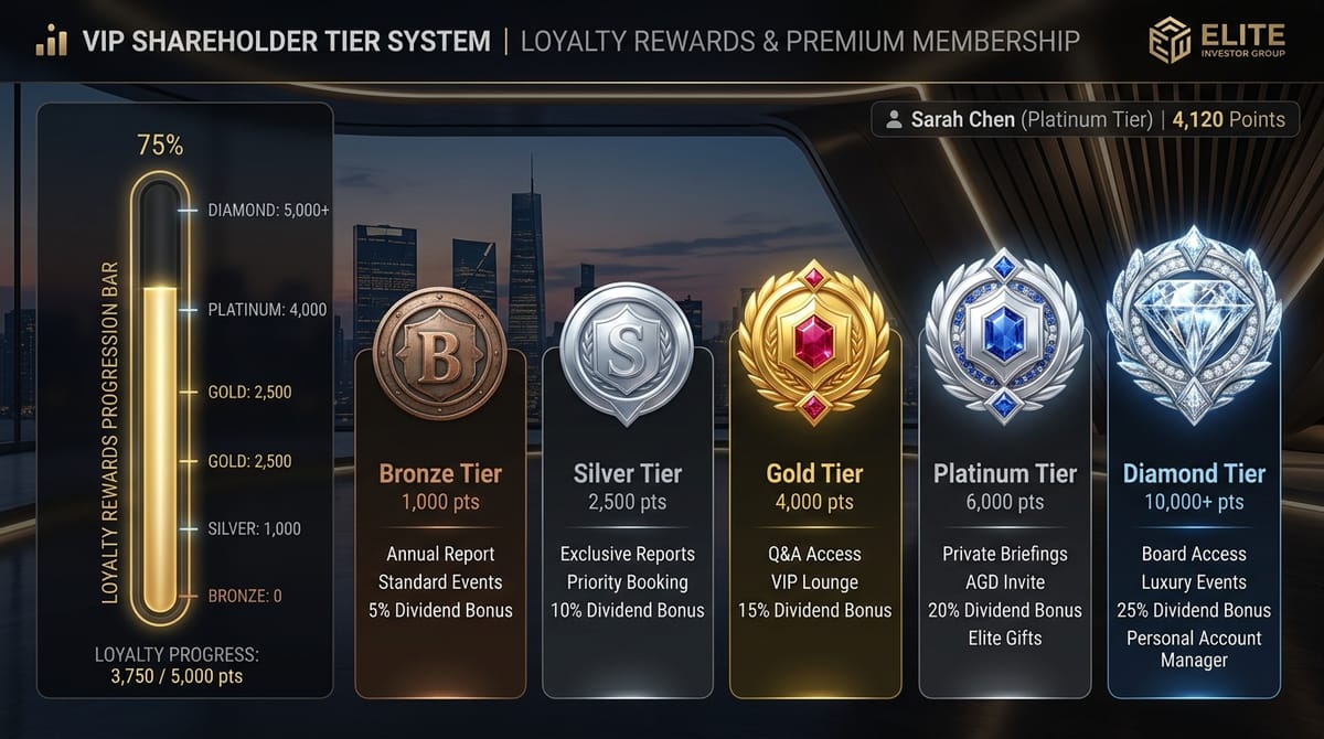 Уровни акционеров — как American Airlines, только лучше