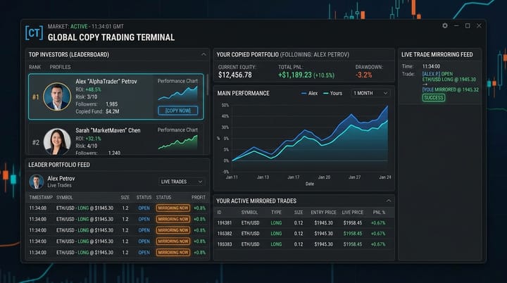 Копи-трейдинг — следи за умными деньгами и зарабатывай вместе с ними