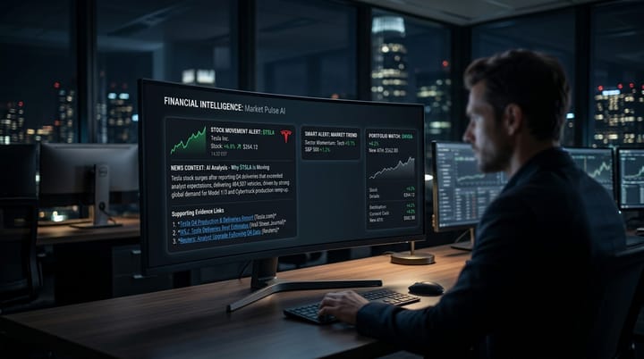 Умные оповещения — как Bloomberg, но объясняет почему